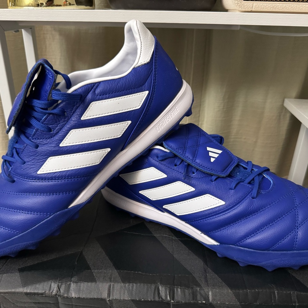 Men's Adidas Soccer Copa Gloro TF 'Lucid Blue' Sz. 10.5 New